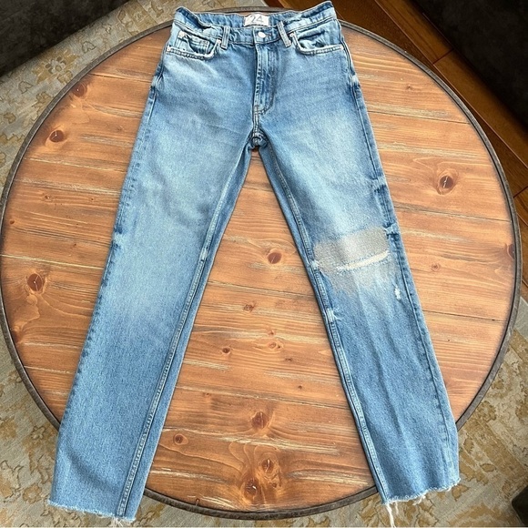 WE The Free Vixen Cigarette Jeans. Size 24. - Picture 3 of 8